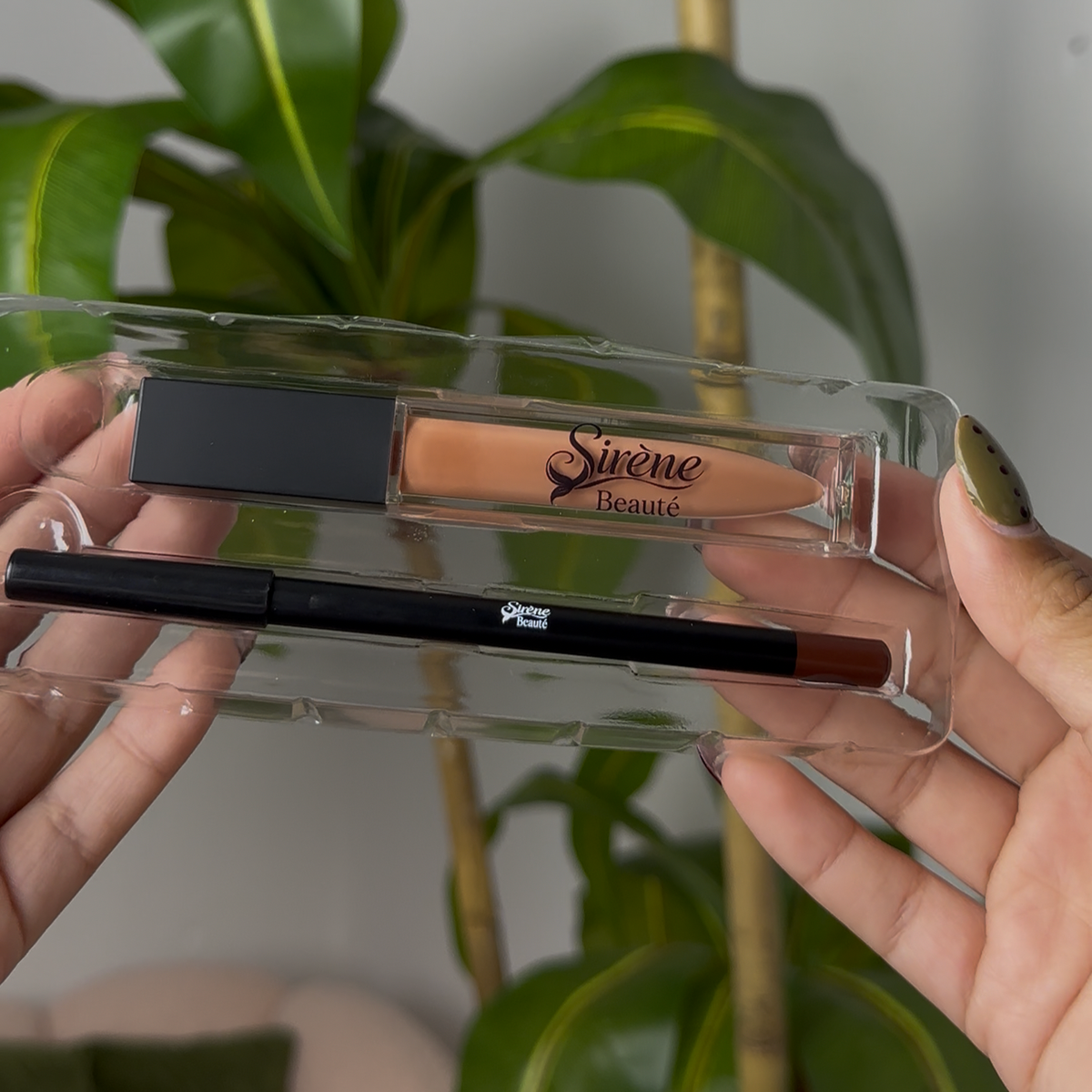 Caramel Lip Liner + Lip Gloss Combo